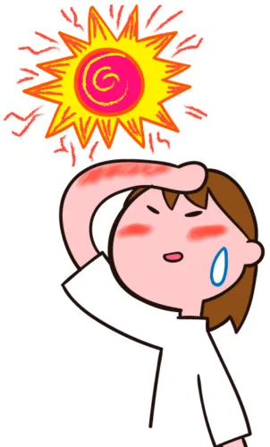 じわじわとやって来ました！紫外線‼